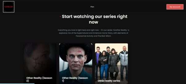 Trial purchase of the series Other reality