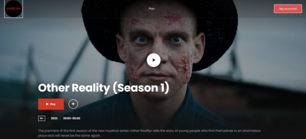 Trial purchase of the series Other reality