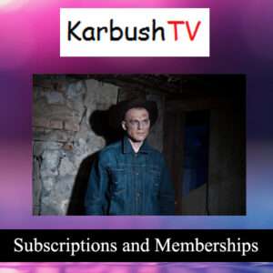 Online cinema account and subscription on 12 months